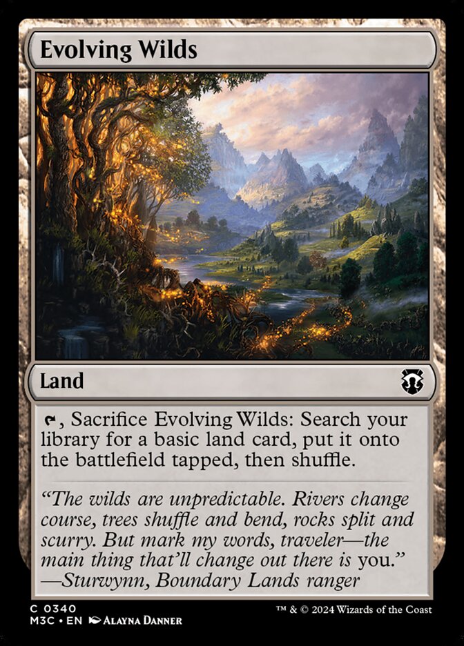 Evolving Wilds 340 (Commander: Modern Horizons 3)  | Good Games Adelaide SA