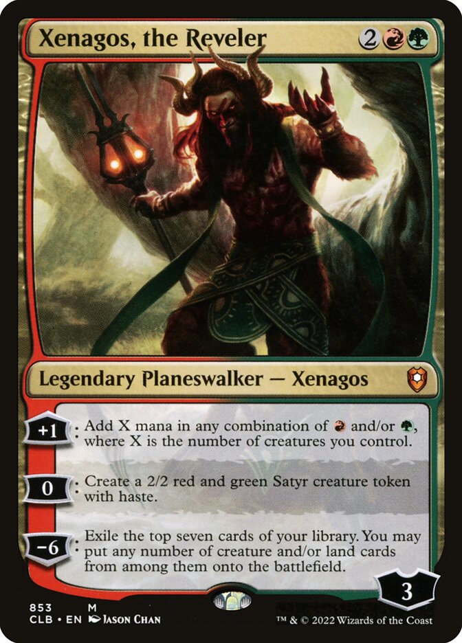 Xenagos the Reveler 853 (Commander Legends: Battle for Baldur's Gate)  | Good Games Adelaide SA