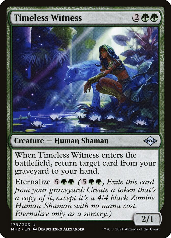 Timeless Witness 179 (Modern Horizons 2)  - Foil | Good Games Adelaide SA