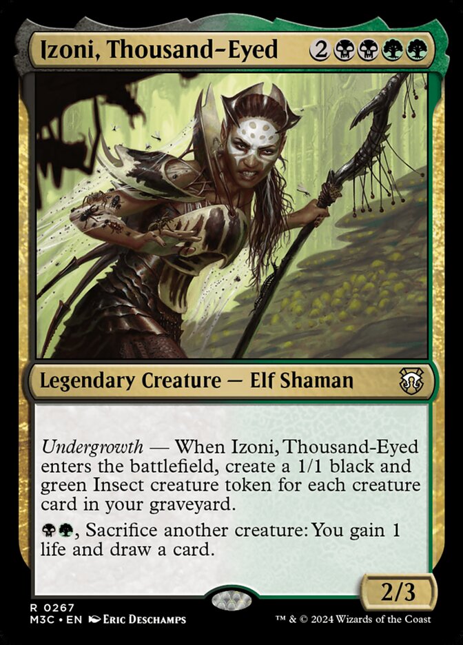 Izoni, Thousand-Eyed 267 (Commander: Modern Horizons 3)  | Good Games Adelaide SA