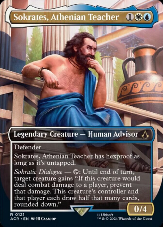 Sokrates, Athenian Teacher 121 (Universes Beyond: Assassin's Creed)  | Good Games Adelaide SA