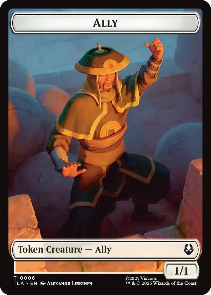 Ally 0006 Clue 0017 Double Sided Token 6 // 17 (Avatar: The Last Airbender)  | Good Games Adelaide SA