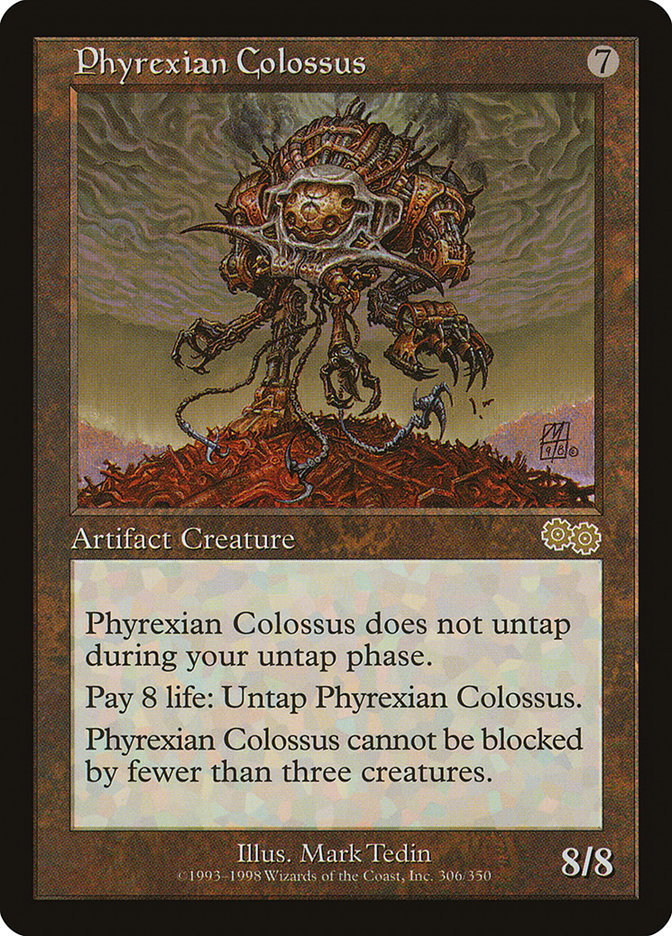 Phyrexian Colossus 305 (Urza's Saga)  | Good Games Adelaide SA