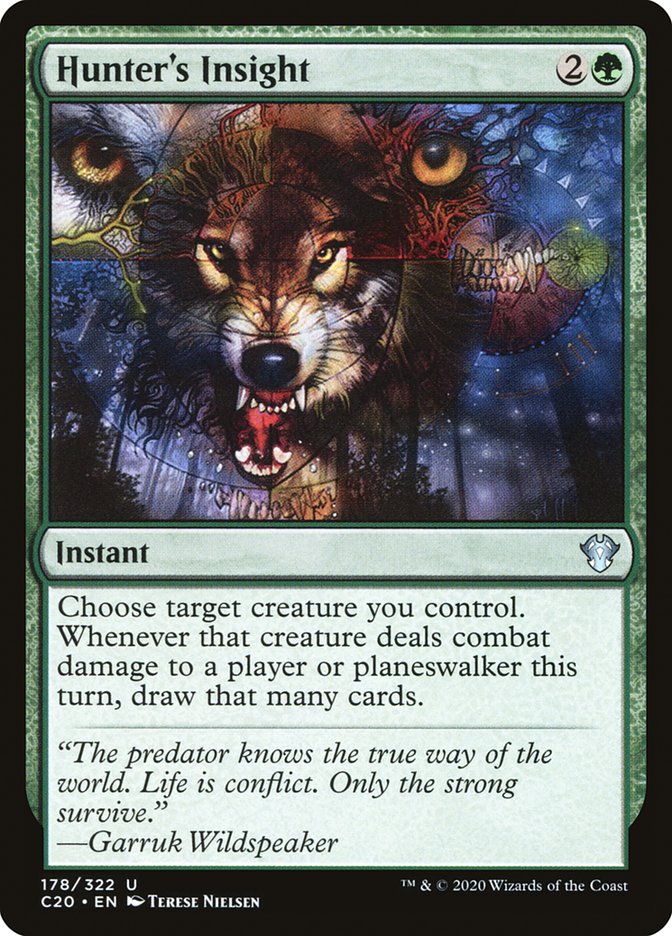 Hunter's Insight 178 (Commander 2020)  | Good Games Adelaide SA