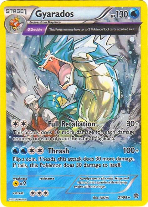 Gyarados 021/098 (Miscellaneous Cards & Products)  - Holofoil | Good Games Adelaide SA