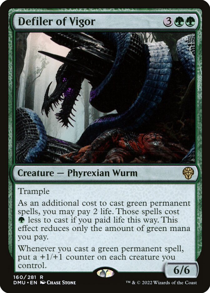Defiler of Vigor 160 (Dominaria United)  | Good Games Adelaide SA