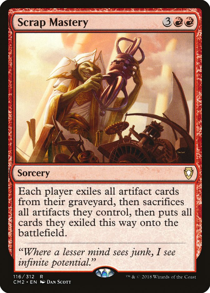 Scrap Mastery 116 (Commander Anthology Volume II)  | Good Games Adelaide SA