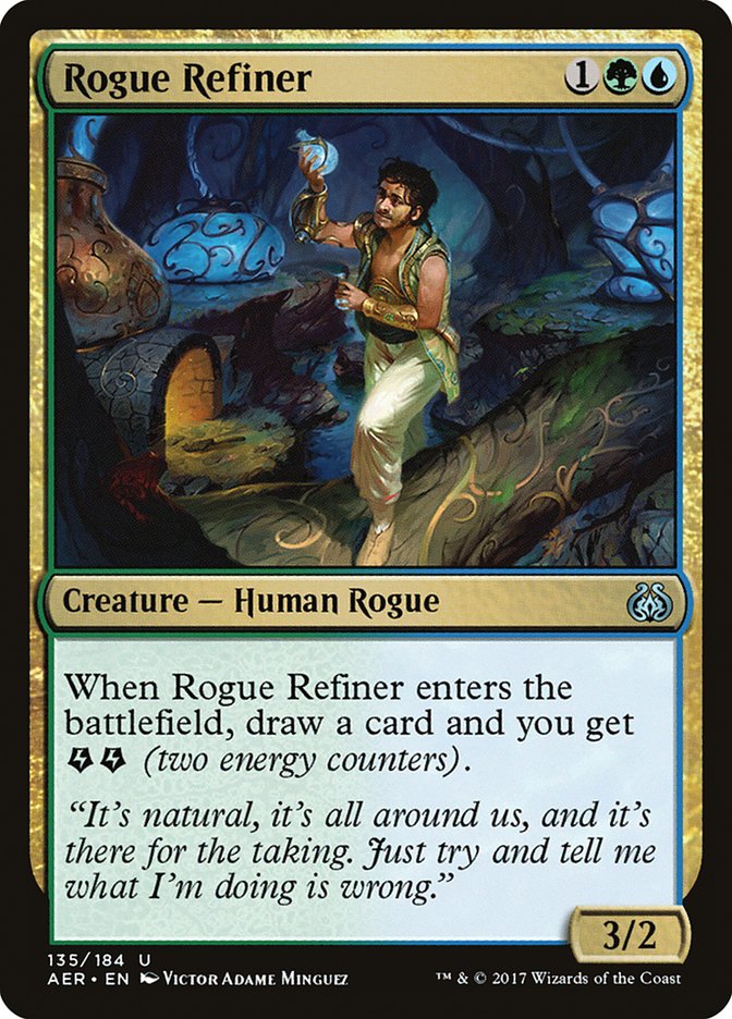 Rogue Refiner 135 (Aether Revolt)  - Foil | Good Games Adelaide SA