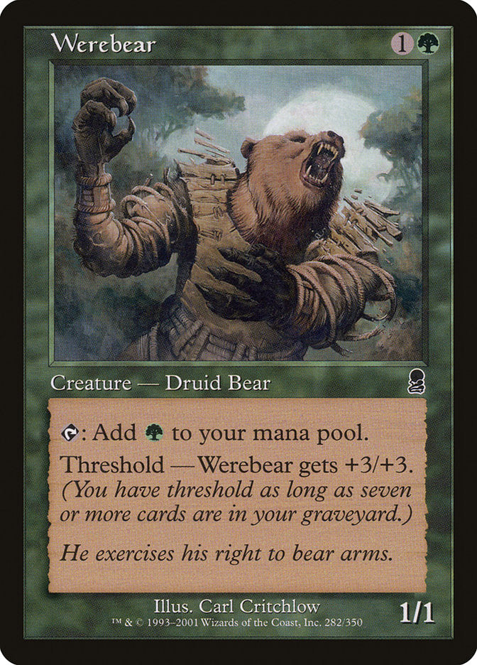 Werebear 282 (Odyssey)  | Good Games Adelaide SA