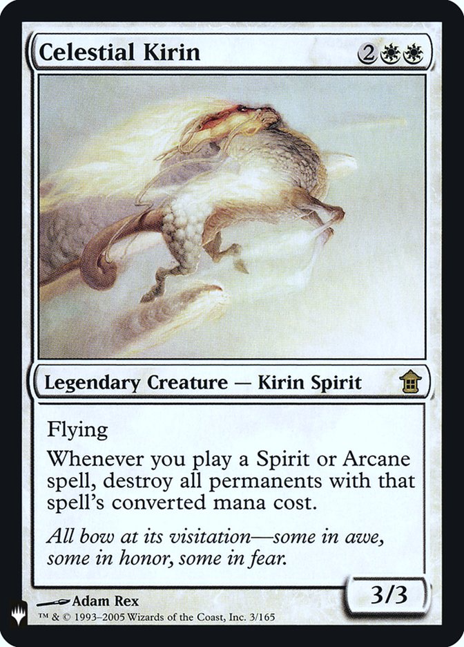 Celestial Kirin 3 (The List Reprints)  - Foil | Good Games Adelaide SA