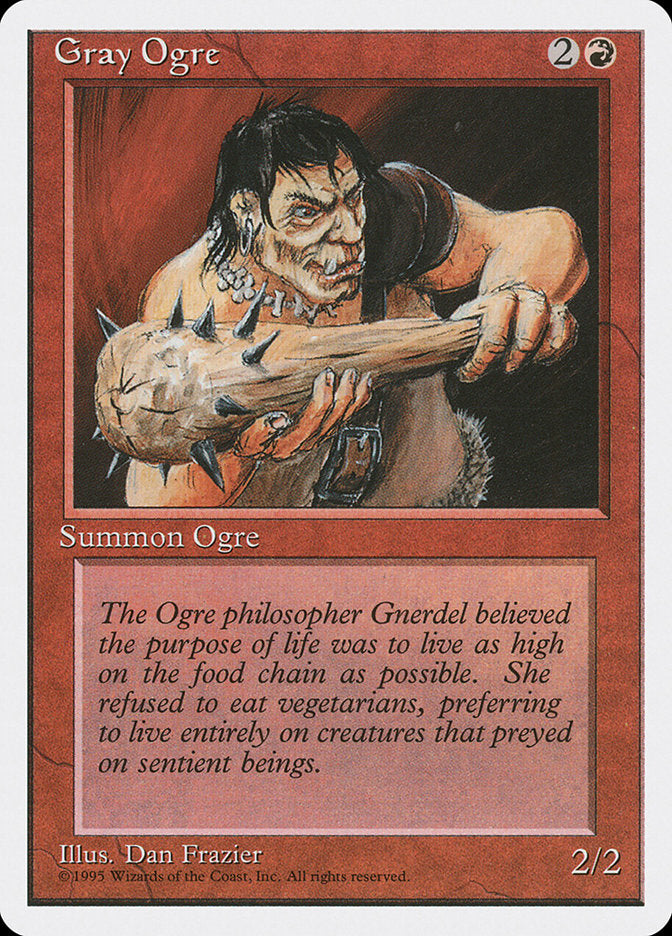 Gray Ogre  (Fourth Edition)  | Good Games Adelaide SA