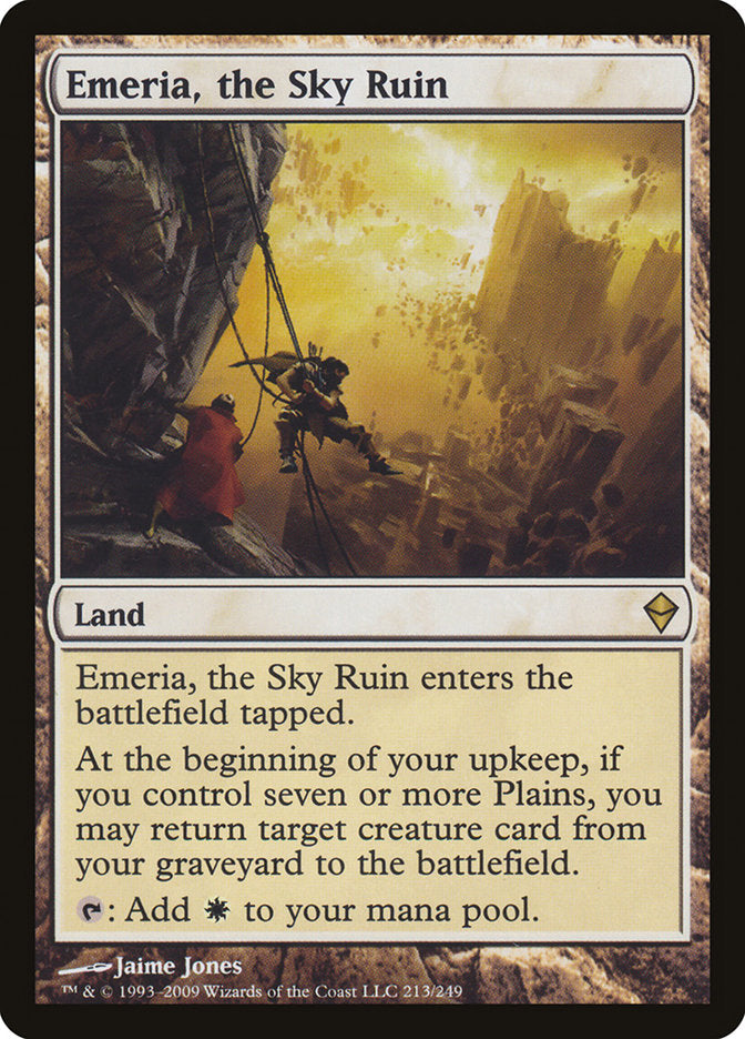 Emeria, the Sky Ruin 213 (Zendikar)  - Foil | Good Games Adelaide SA