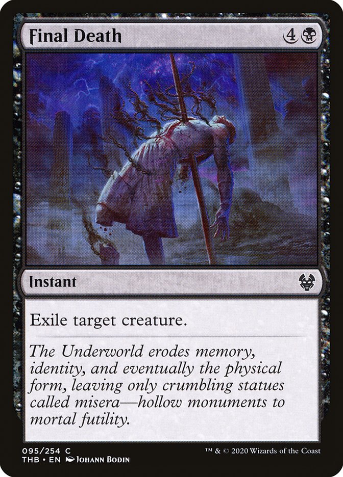 Final Death 95 (Theros Beyond Death)  - Foil | Good Games Adelaide SA
