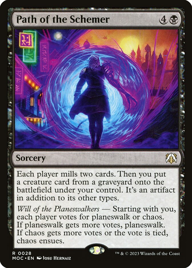 Path of the Schemer 28 (Commander: March of the Machine)  | Good Games Adelaide SA