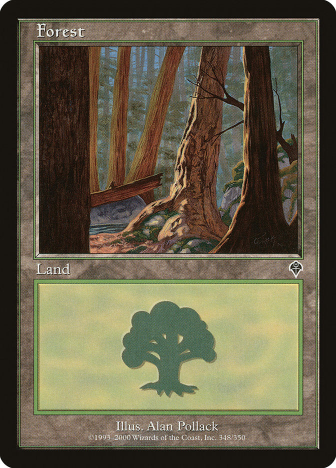 Forest 348 (Invasion)  - Foil | Good Games Adelaide SA