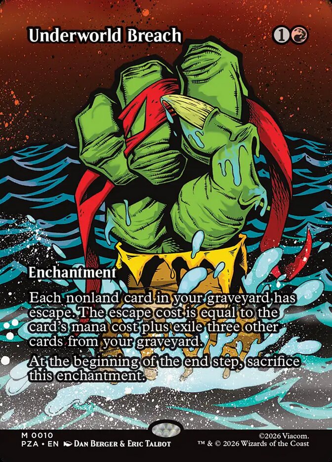 Underworld Breach Borderless 10 (Teenage Mutant Ninja Turtles Source Material)  | Good Games Adelaide SA