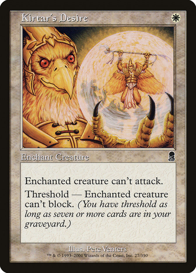 Kirtar's Desire 27 (Odyssey)  - Foil | Good Games Adelaide SA