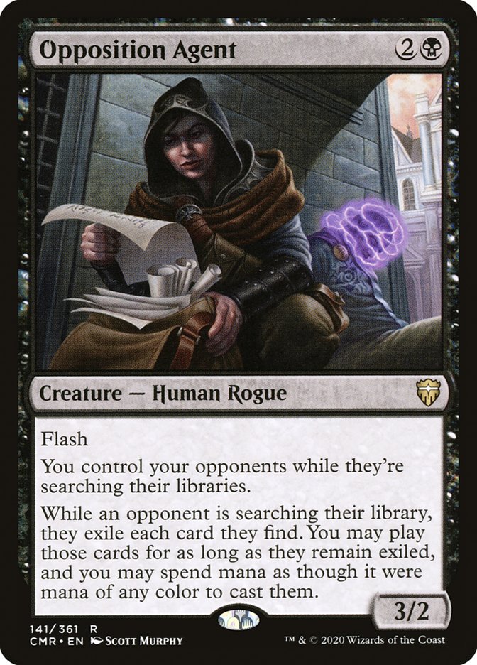 Opposition Agent 141 (Commander Legends)  - Foil | Good Games Adelaide SA