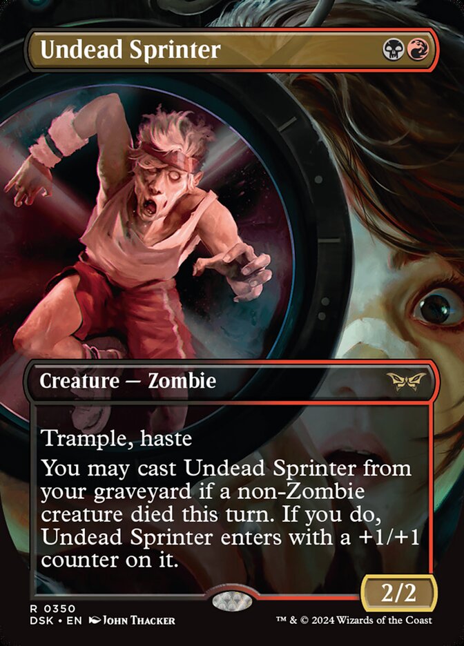 Undead Sprinter 350 (Duskmourn: House of Horror)  | Good Games Adelaide SA