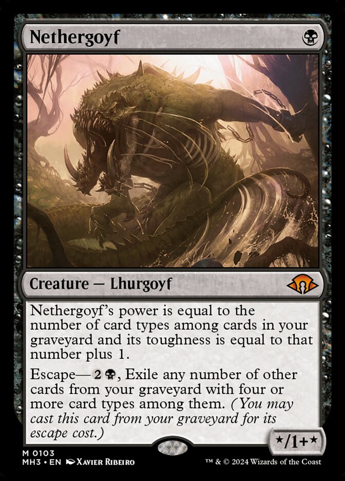 Nethergoyf 103 (Modern Horizons 3)  - Foil | Good Games Adelaide SA
