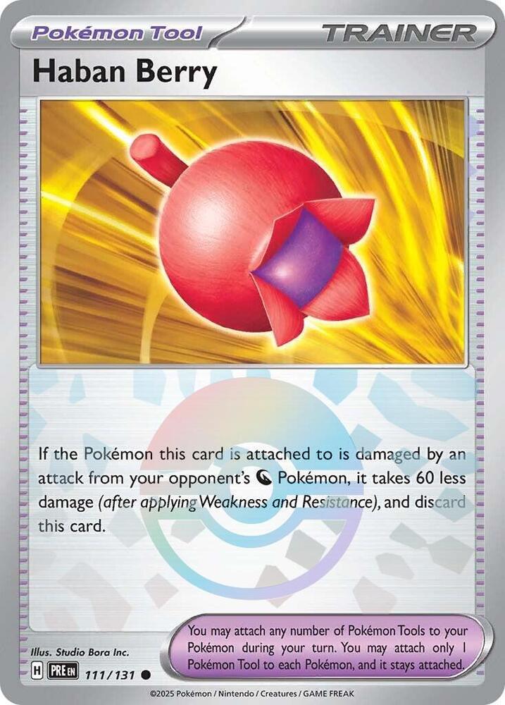 Haban Berry 111/131 (SV: Prismatic Evolutions)  - Holofoil | Good Games Adelaide SA