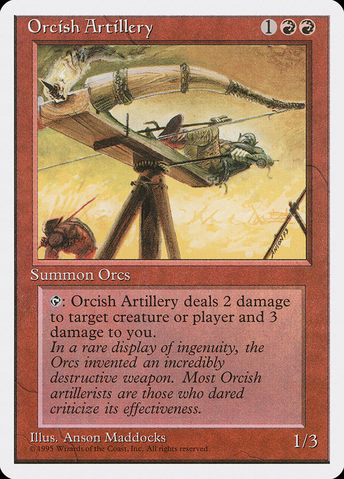 Orcish Artillery  (Fourth Edition)  | Good Games Adelaide SA