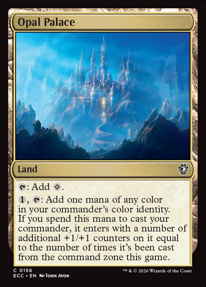 Opal Palace 156 (Commander: Lorwyn Eclipsed)  | Good Games Adelaide SA