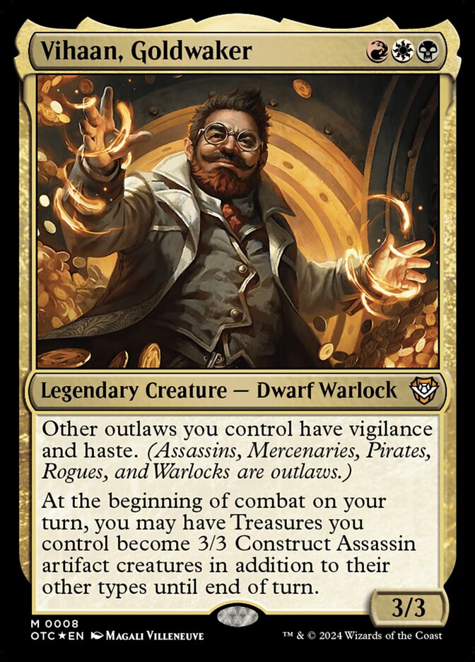 Vihaan, Goldwaker 8 (Commander: Outlaws of Thunder Junction)  - Foil | Good Games Adelaide SA