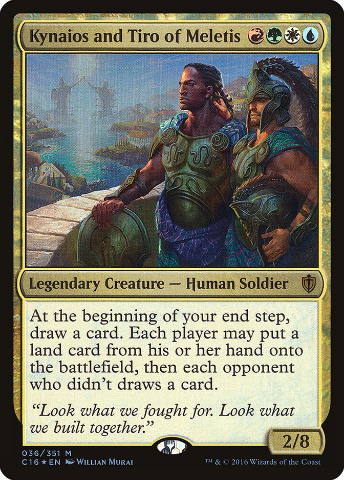 Kynaios and Tiro of Meletis 36 (Commander 2016)  - Foil | Good Games Adelaide SA