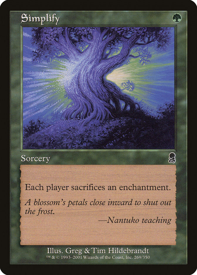 Simplify 269 (Odyssey)  - Foil | Good Games Adelaide SA
