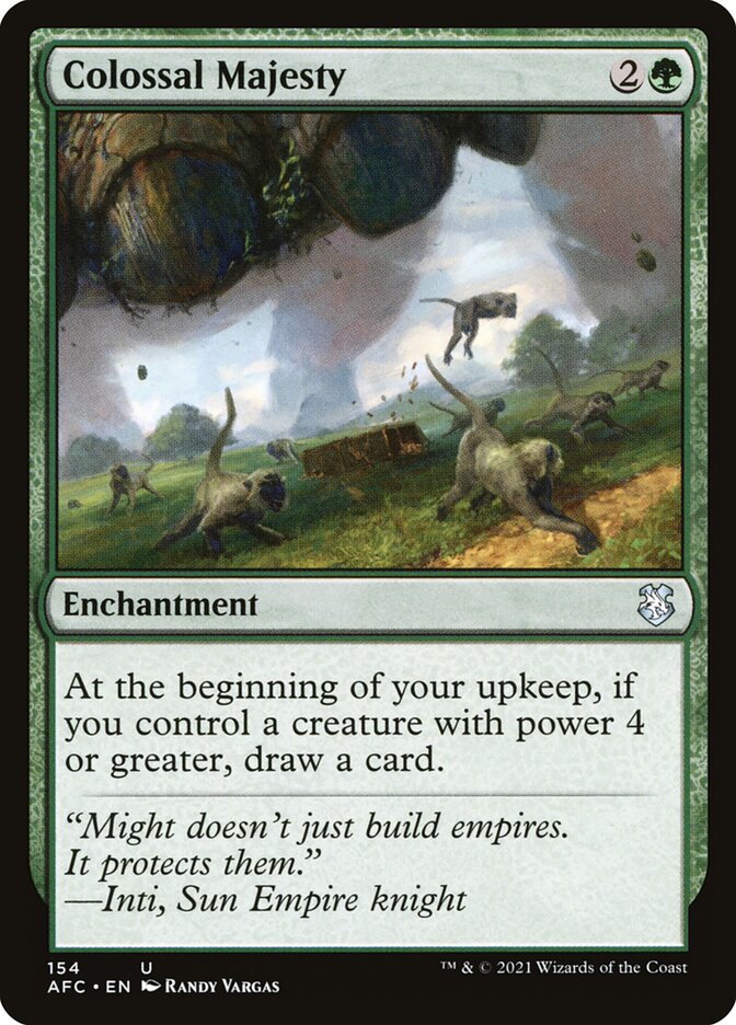 Colossal Majesty 154 (Commander: Adventures in the Forgotten Realms)  | Good Games Adelaide SA