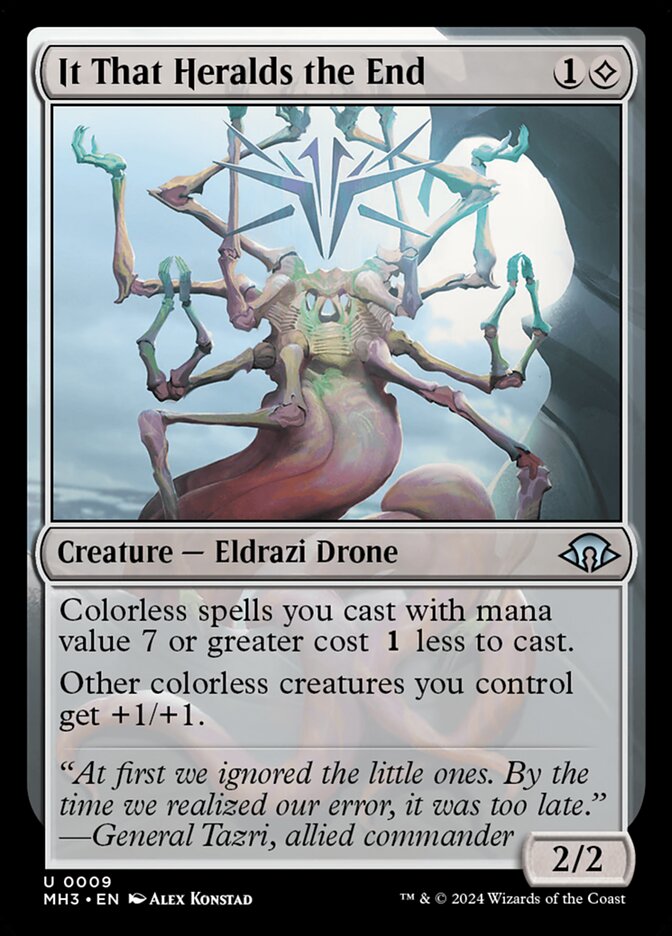 It That Heralds the End 9 (Modern Horizons 3)  - Foil | Good Games Adelaide SA
