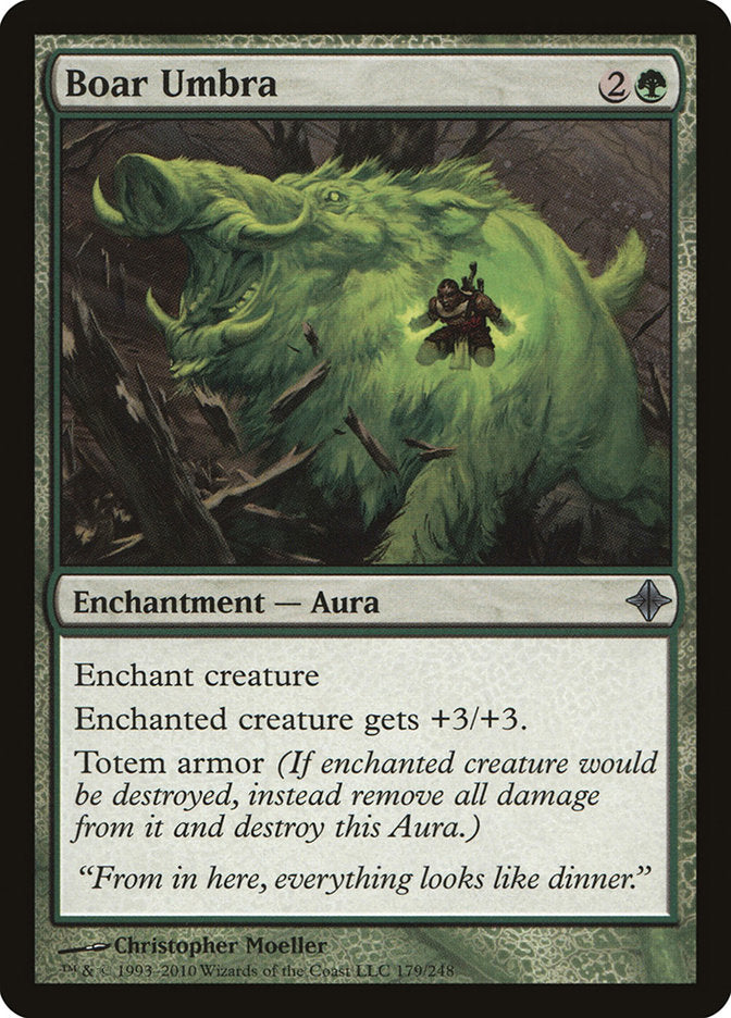 Boar Umbra 179 (Rise of the Eldrazi)  | Good Games Adelaide SA