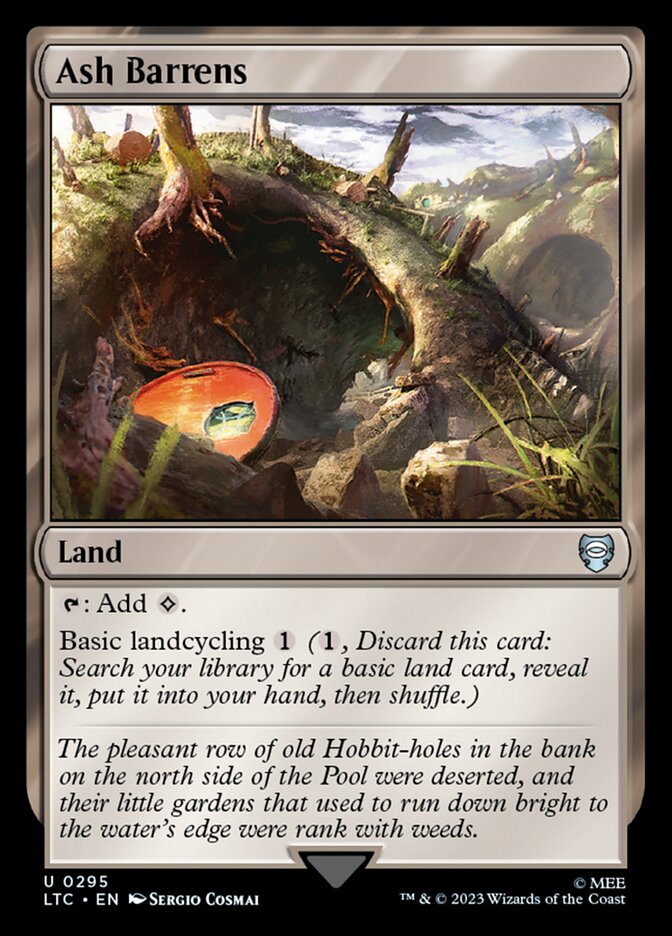 Ash Barrens 295 (Commander: The Lord of the Rings: Tales of Middle-earth)  | Good Games Adelaide SA