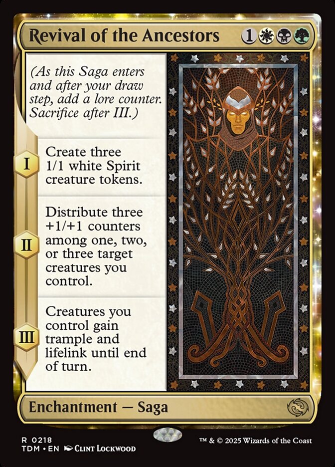 Revival of the Ancestors 218 (Tarkir: Dragonstorm)  - Foil | Good Games Adelaide SA