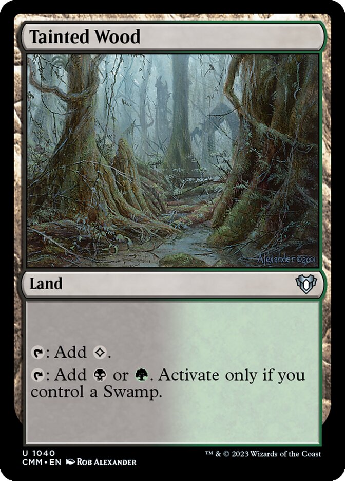 Tainted Wood 1040 (Commander Masters)  | Good Games Adelaide SA