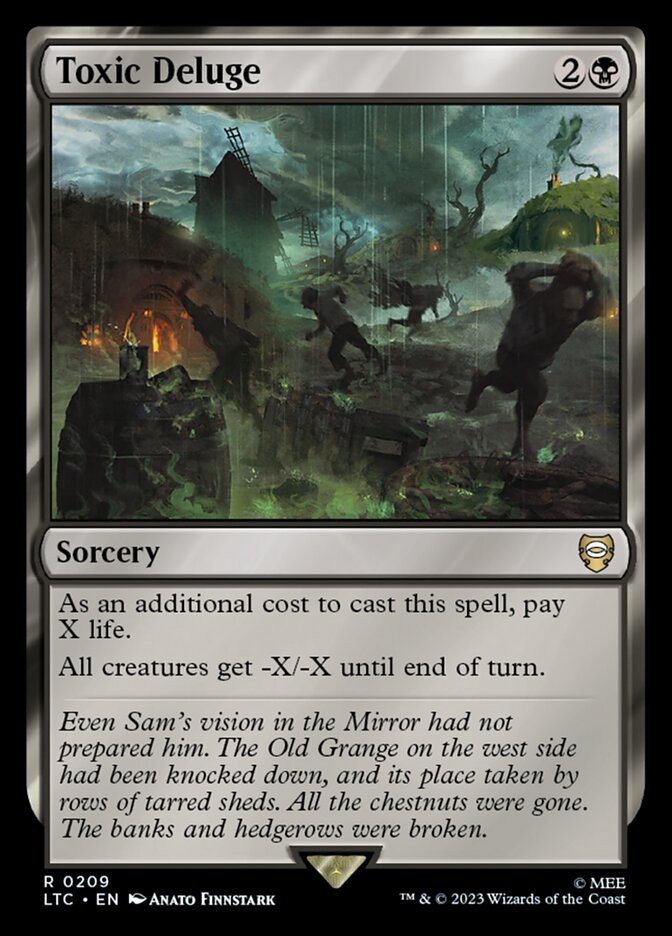 Toxic Deluge 209 (Commander: The Lord of the Rings: Tales of Middle-earth)  | Good Games Adelaide SA