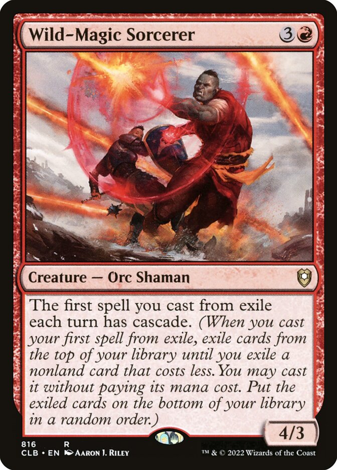 Wild Magic Sorcerer 816 (Commander Legends: Battle for Baldur's Gate)  | Good Games Adelaide SA
