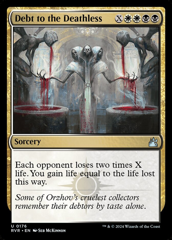 Debt to the Deathless 176 (Ravnica Remastered)  - Foil | Good Games Adelaide SA