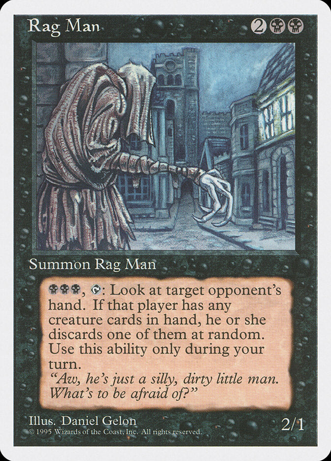Rag Man  (Fourth Edition)  | Good Games Adelaide SA
