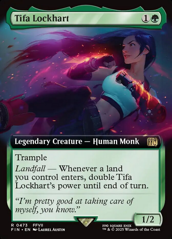 Tifa Lockhart Extended Art 473/309 (FINAL FANTASY)  - Extended Art | Good Games Adelaide SA