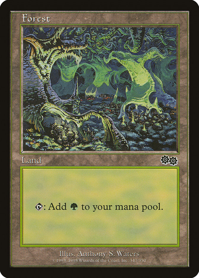 Forest 347 (Urza's Saga)  | Good Games Adelaide SA