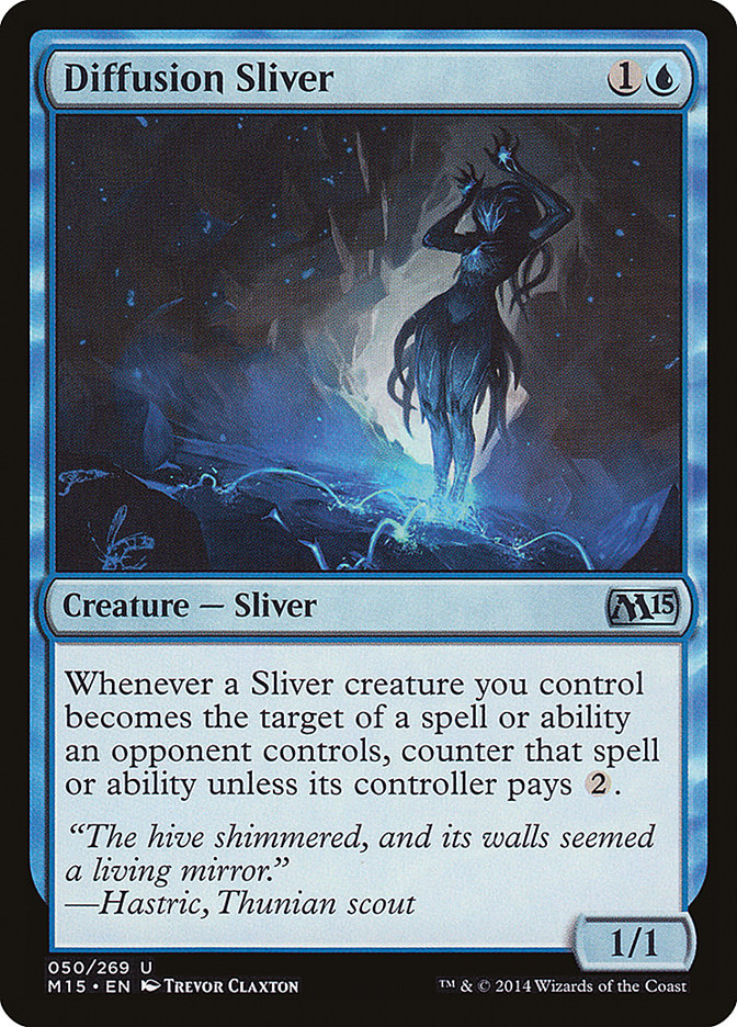 Diffusion Sliver 50 (Magic 2015 (M15))  - Foil | Good Games Adelaide SA