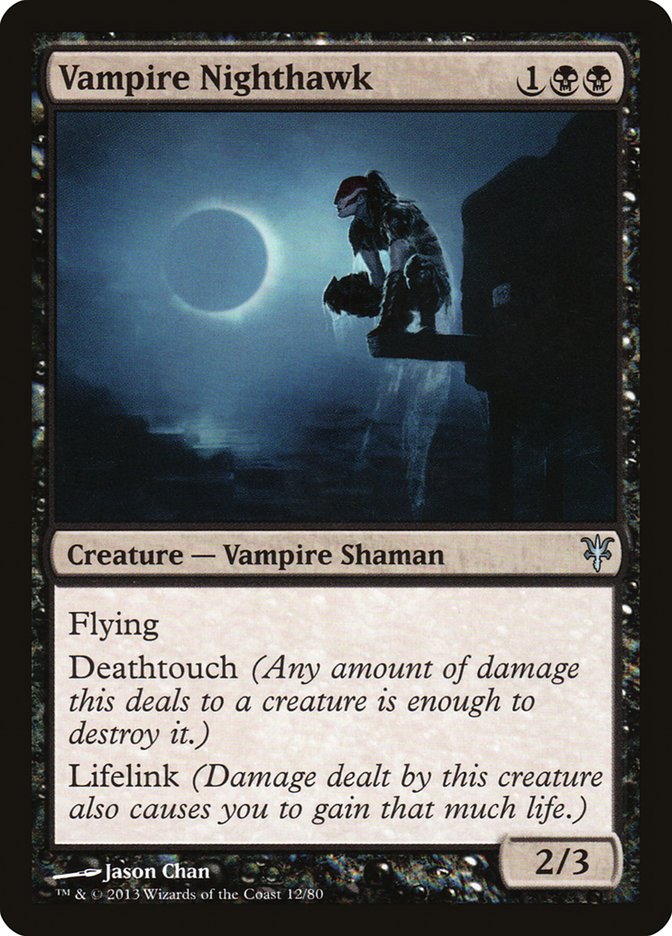 Vampire Nighthawk 12 (Duel Decks: Sorin vs. Tibalt)  | Good Games Adelaide SA