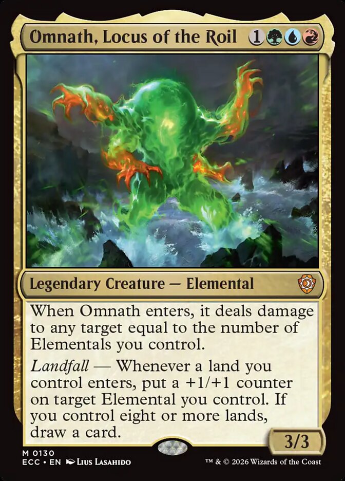Omnath, Locus of the Roil 130 (Commander: Lorwyn Eclipsed)  | Good Games Adelaide SA