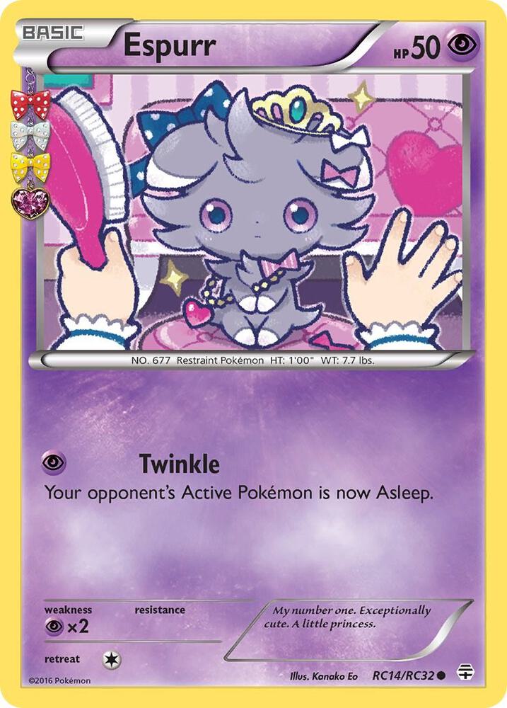 Espurr RC14/RC32 (Generations: Radiant Collection)  | Good Games Adelaide SA