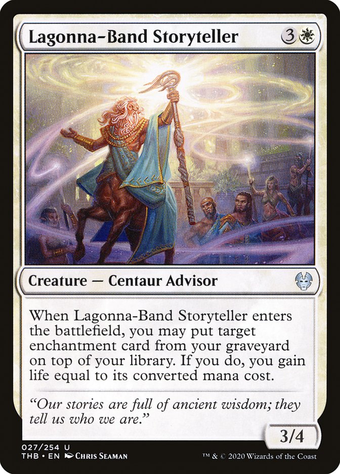 Lagonna-Band Storyteller 27 (Theros Beyond Death)  - Foil | Good Games Adelaide SA