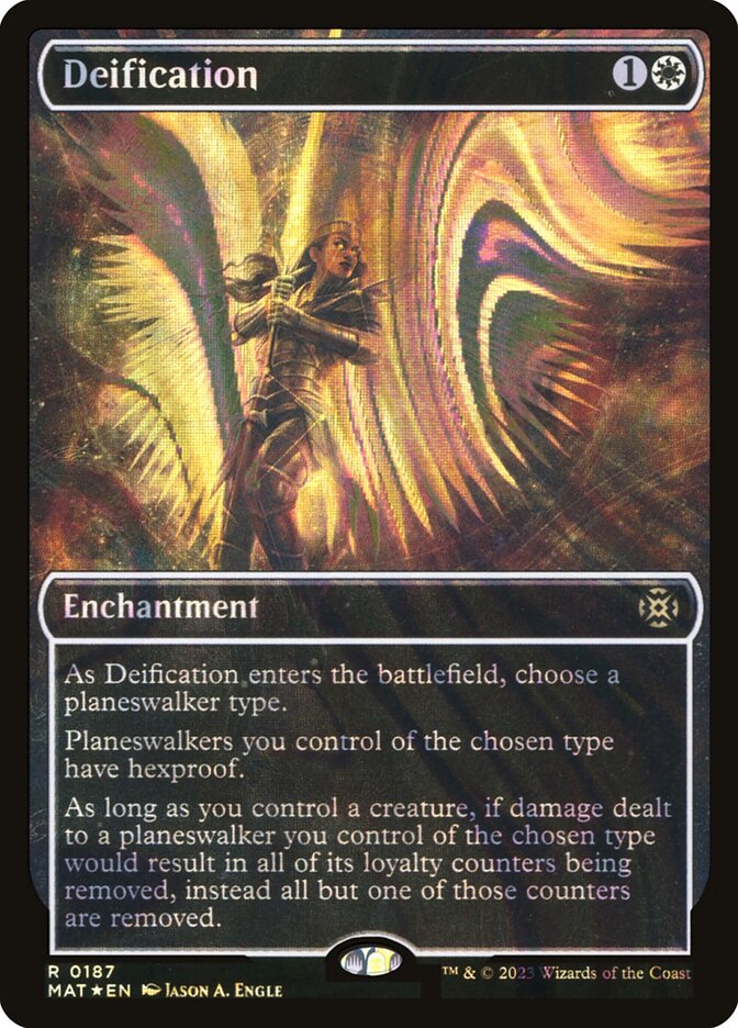 Deification 187/50 (March of the Machine: The Aftermath)  - Showcase Halo Foil | Good Games Adelaide SA