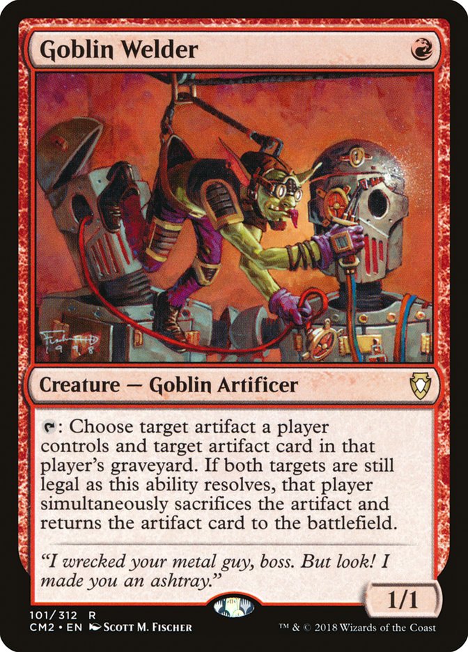 Goblin Welder 101/312 (Commander Anthology Volume II)  | Good Games Adelaide SA