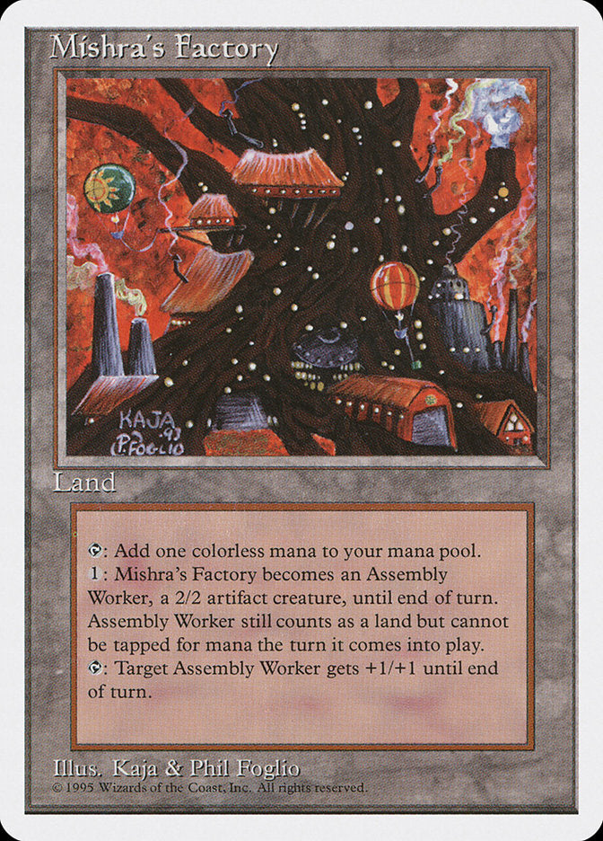 Mishra's Factory  (Fourth Edition)  | Good Games Adelaide SA